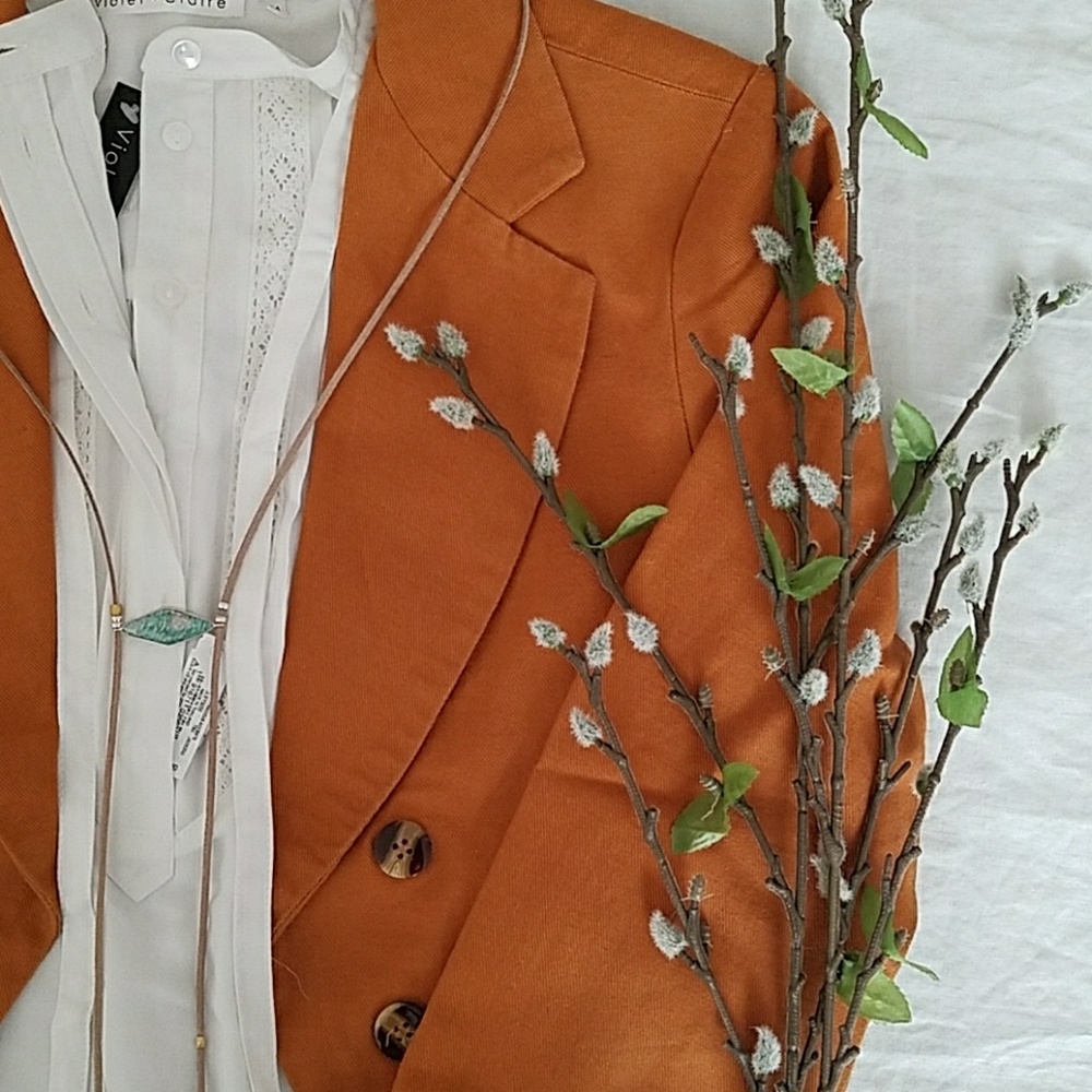 Mustard Yellow Blazer